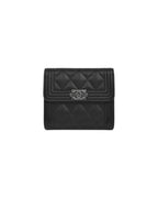 CHANEL A80734 Boy Chanel Small Flap Wallet | 香奈兒 銀包 (多色)