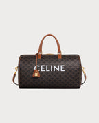 CELINE Medium Travel Bag Triomphe Canvas | 賽琳 旅行袋 (中碼/啡色)