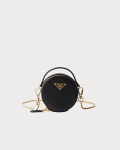 PRADA Saffiano Leather Mini-Pouch | 普拉達 迷你袋 (Black)