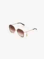 CHLOE Women's Charms sunglasses | Chloe sunglasses (brown)