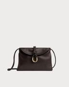 BOTTEGA VENETA BV Liberta 小牛皮手袋 (小號/深棕色)