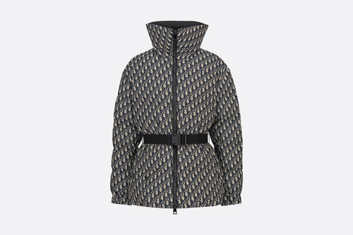 CHRISTIAN DIOR DIORALPS Puffer Jacket with Belt | 迪奧 外套 (藍色)