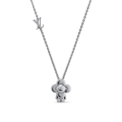 LOUIS VUITTON M00831 Vivienne Pendant | 路易威登 頸鏈 (銀色)