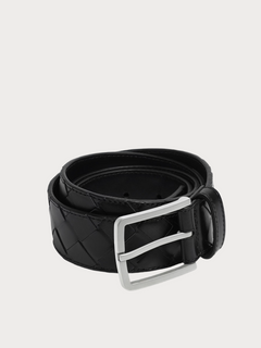 BOTTEGA VENETA (M) Intrecciato Belt Calfskin(2 Colors)