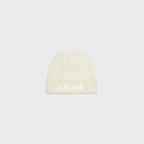 CELINE Men's Beanie | 賽琳 男仕冷帽 (Ecru)