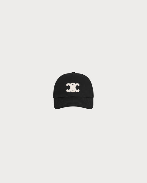 CELINE Triomphe Baseball Cap | 賽琳 棒球帽 (黑色)