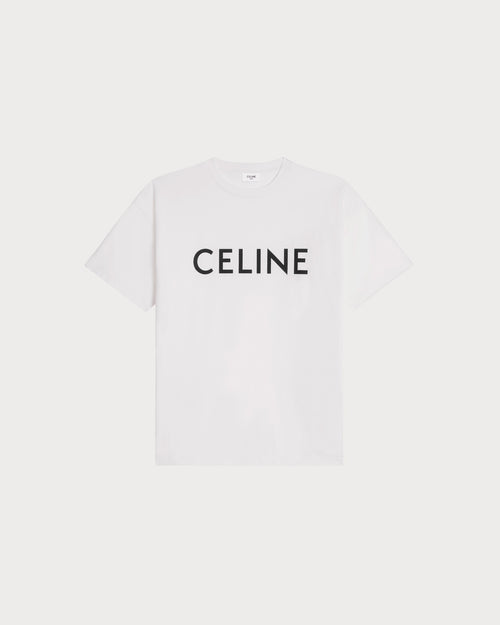 CELINE Men's Loose T-Shirt | 赛琳 男仕上衣 (White)