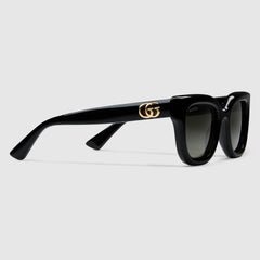 GUCCI Round Frame Sunglasses | Gucci Sunglasses (Multi-color)