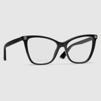 GUCCI Cat-Eye Optical Frame Acetate(Noir)