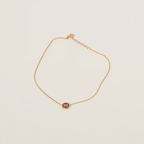 MIU MIU Metal Necklace | 缪缪颈链(多色)