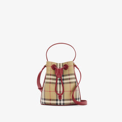 BURBERRY Mini Check Bucket Bag | 博柏利 迷你格紋水桶袋 (多色)