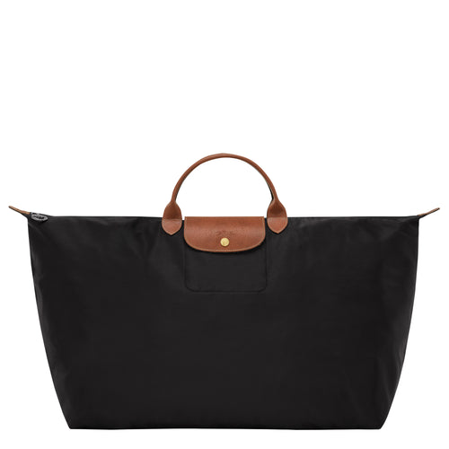LONGCHAMP Le Pliage Original M Travel Bag | 瓏驤 中碼旅行袋 (Black)