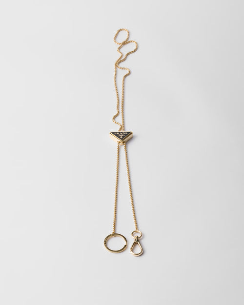 PRADA 1PS052 Metal Keychain Necklace | 普拉達 頸鏈 (多色)