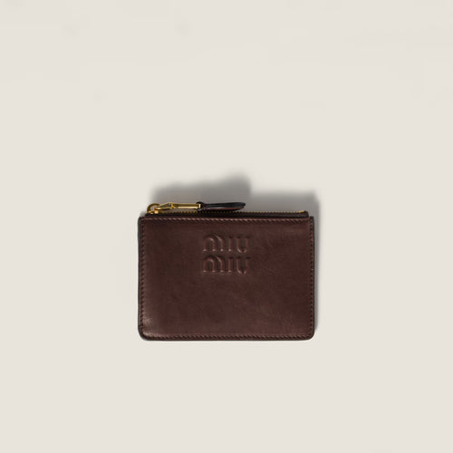 MIU MIU Nappa Leather Card Holder | 繆繆 卡套 (多色)