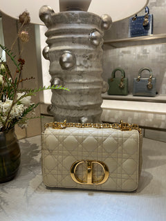 CHRISTIAN DIOR Small Caro Bag | 迪奧 Caro 手袋 (小碼/Beige)