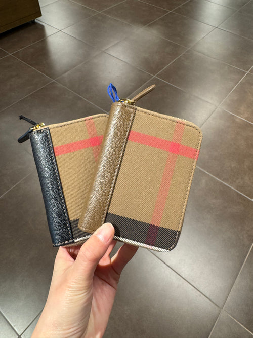 BURBERRY Mini Zip Around Wallet | 博柏利 銀包 (多色)