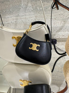 CELINE Micro Tilly in Shiny Calfskin | 賽琳 超迷你手袋掛飾 (黑色)