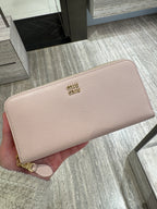 MIU MIU Large Leather Wallet | 繆繆 長銀包 (多色)