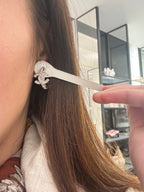 CHANEL CC Crystal Earrings | Chanel Earrings (Silver)