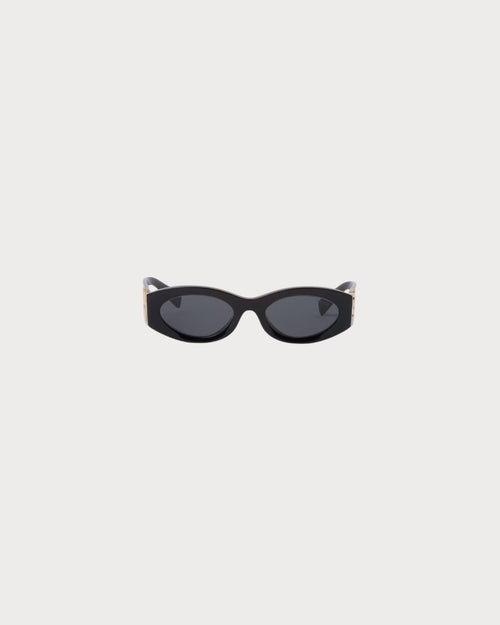 MIU MIU Glimpse Sunglasses Slate Gray Lenses | Miu Miu Sunglasses (Slate Gray Lenses)