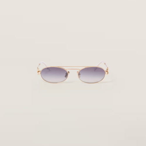 MIU MIU Logo Sunglasses Gradient Iris Lenses | Miu Miu Logo Sunglasses (Gradient Iris Lenses)