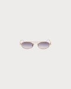MIU MIU Logo Sunglasses Gradient Iris Lenses | 缪缪 Logo 太阳眼镜 (渐层虹膜镜片)