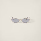 MIU MIU Logo Sunglasses Light Gray Lenses | 繆繆 太陽眼鏡 (淺灰色鏡片)