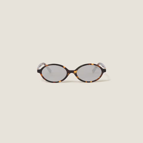 MIU MIU Regard Sunglasses Oval Shape | Miu Miu Oval Sunglasses (Multi-color)