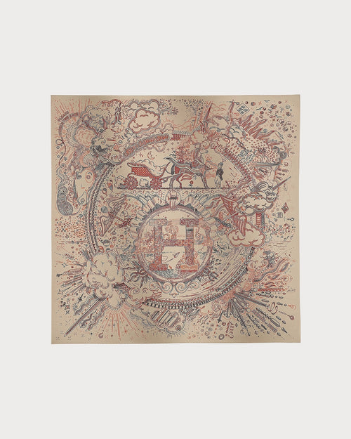 HERMES Please Hold The Line Scarf 90 | 愛馬仕 絲巾 (多色)