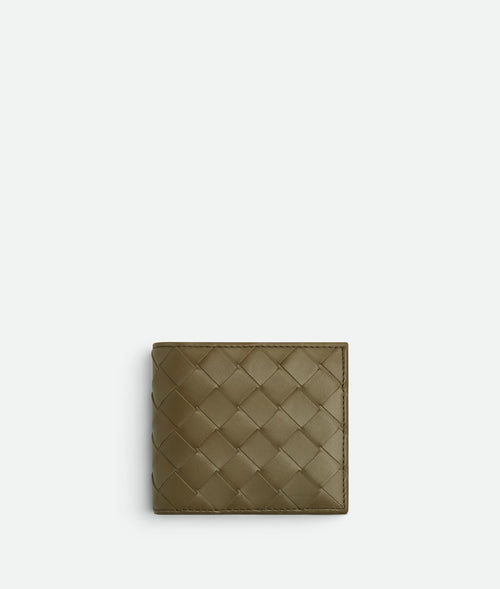 BOTTEGA VENETA Men's Intrecciato Bi-Fold Wallet With Coin Purse | 葆蝶家 男仕銀包 (多色)