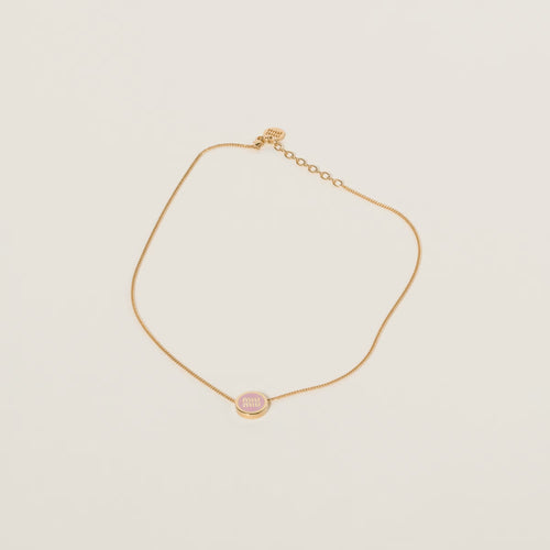 MIU MIU Metal Necklace | 缪缪颈链(多色)