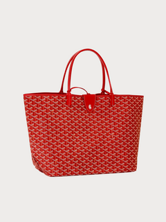 GOYARD Saint Louis Bag Goyardine Canvas & Calfskin(GM/Many)