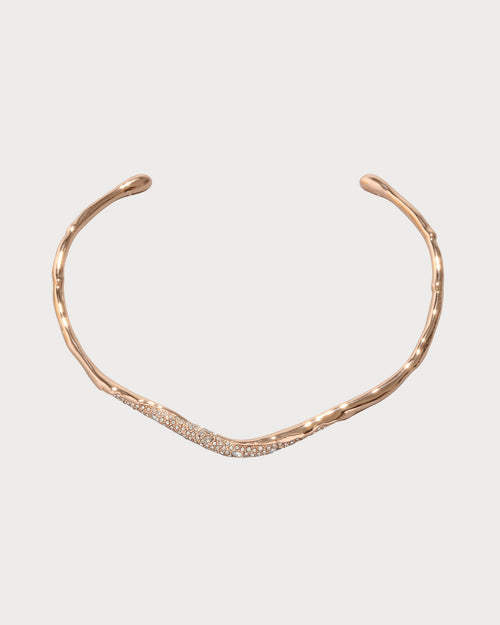 ALEXIS BITTAR Solanales Gold Crystal Skinny Collar | 頸鏈 (多色)