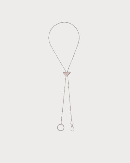 PRADA 1PS052 Metal Keychain Necklace | 普拉達 頸鏈 (多色)
