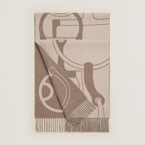 HERMES Metal Equestre Scarf | 愛馬仕 男仕頸巾 (多色)