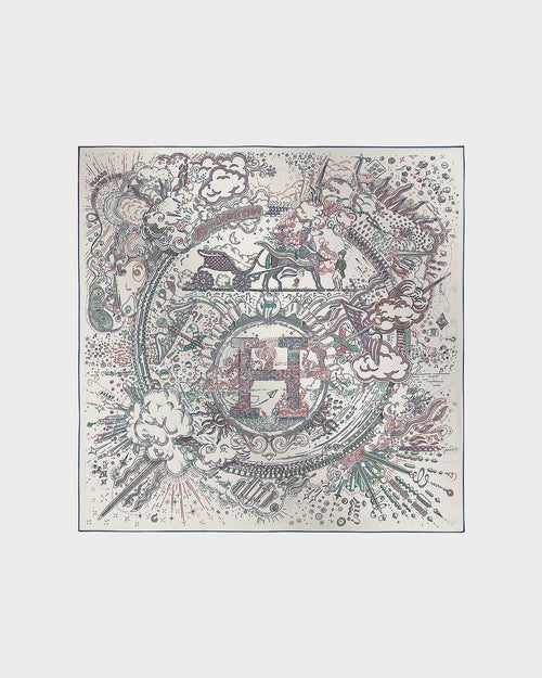 HERMES Please Hold The Line Scarf 90 | 愛馬仕 絲巾 (多色)