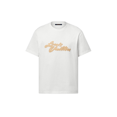 LOUIS VUITTON 1AHW92 Embroidered Signature T-Shirt | 路易威登 男士上衣 (多色)