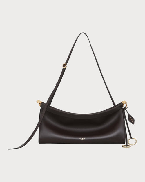 ALAIA Le Click East West Bag In Leather(Medium/Black) - LONDONKELLY 英国名牌代购