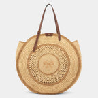 ANYA HINDMARCH Raffia Round Bow Tote | 安雅·希德瑪芝 草編圓形蝴蝶結托特包(天然色) - LondonKelly 英國名牌代購