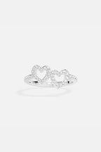 APM MONACO A23922OX Dainty Heart Ring | 精緻愛心戒指 (銀色) - LondonKelly 英國名牌代購