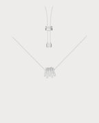 APM MONACO AC4693OX Hoop Silver Adjustable Necklace | 银色圆圈可调式项链 (多色) - LondonKelly 英国名牌代购