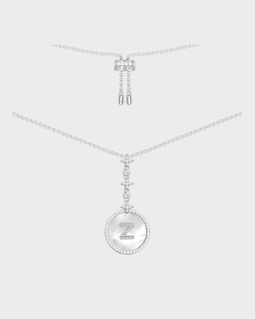 APM MONACO AC5794XNAA Alphabet Eternelle Adjustable Necklace | 可調式頸鏈 (銀色) - LondonKelly 英國名牌代購