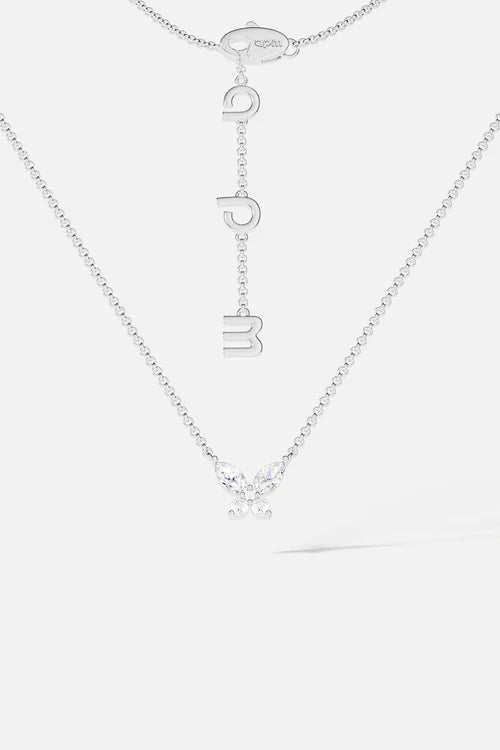 APM MONACO AC6184OX Butterfly Necklace | 蝴蝶項鍊 (銀色) - LondonKelly 英國名牌代購