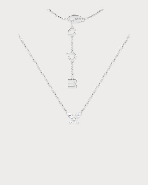 APM MONACO AC6184OX Butterfly Necklace | 蝴蝶項鍊 (銀色) - LondonKelly 英國名牌代購