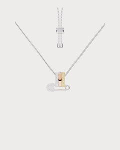 APM MONACO AC6952XKG Safety Pin Adjustable Necklace | 別針可調式頸鏈 (多色) - LondonKelly 英國名牌代購