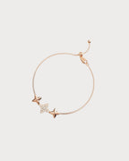 APM MONACO PB5402OX Triple Meteorites Rose Gold Adjustable Bracelet | 三流星可調手鏈 (玫瑰金) - LondonKelly 英國名牌代購