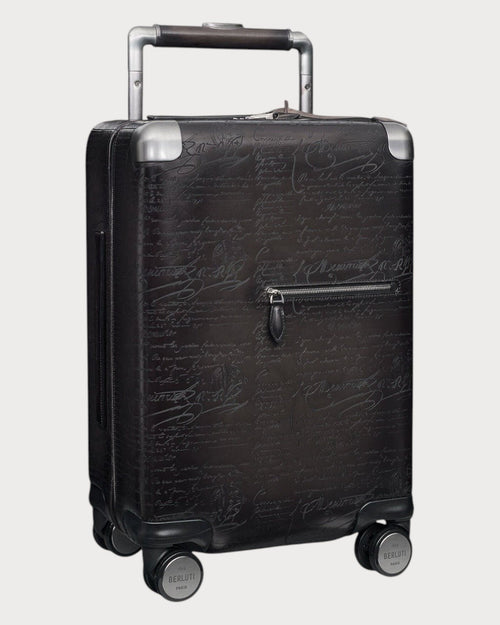 BERLUTI Formula 1005 Scritto Leather Rolling Suitcase | 伯魯提 行李箱 (多色) - LONDONKELLY 英國名牌代購