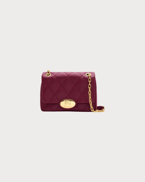 BURBERRY Small Strand Bag Punnet | 博柏利 手袋 (細碼/深紅色) - LONDONKELLY 英國名牌代購
