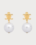 CELINE Les Perles Celine Earrings | 赛琳 耳环 (金色) - LondonKelly 英国名牌代购
