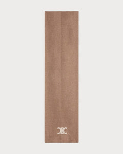 CELINE Triomphe Scarf | 賽琳 頸巾 (Camel)